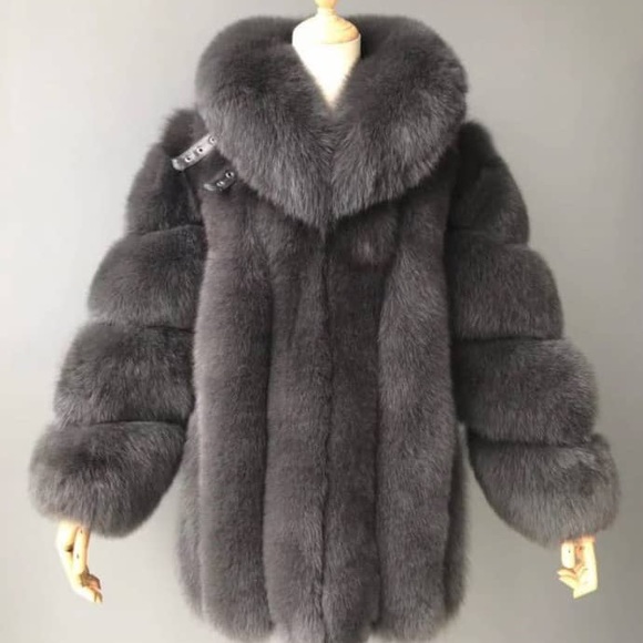 Authentic fox fur coat - Picture 6 of 6